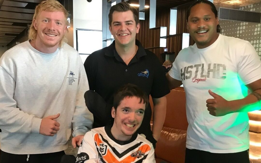 A dream meeting with NRL heroes