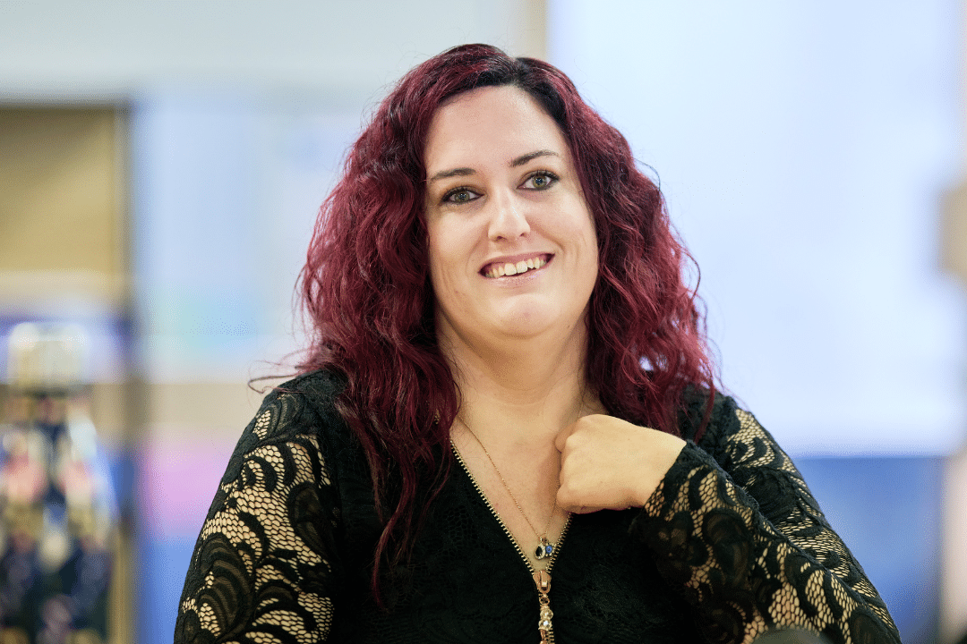 Samantha’s thriving with Assistance with Daily Life (ADL)