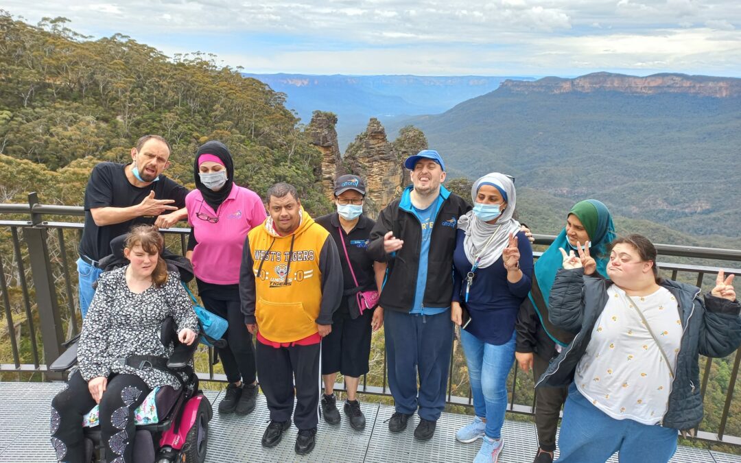 Exploring the scenic Blue Mountains