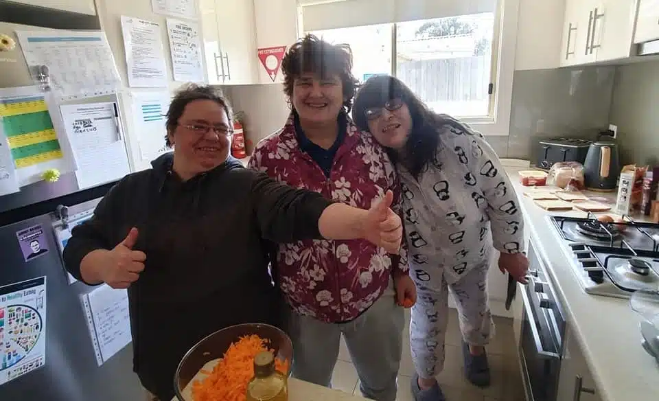 Skeffington ladies in the kitchen