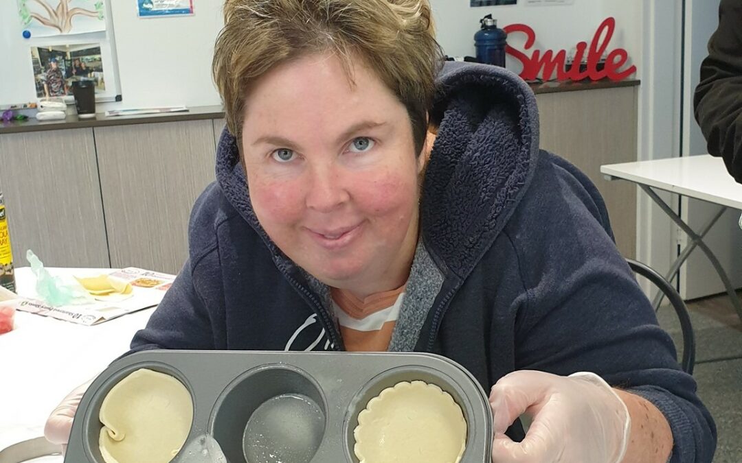 One of our Miami clients preparing her quiches