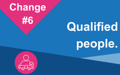 We’re proud we’ve changed and we hire qualified people