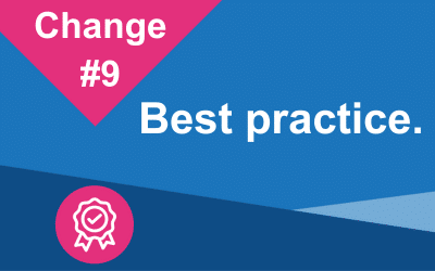 We’re proud we are using best practice principles to guide the way we support clients