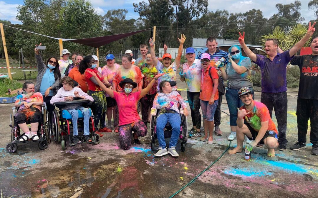 Afford Colour Run at Cherrywood Community Centre