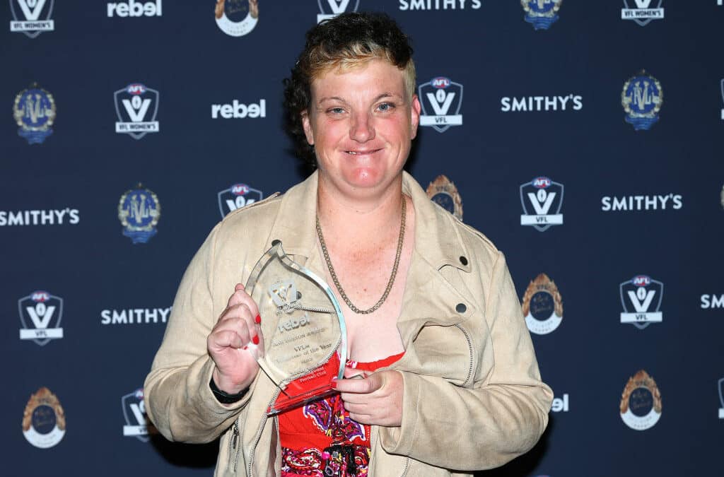 Collingwood Magpies VFLW award winner is our very own Meagan Lee